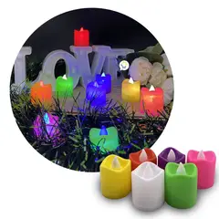 COMPRALOENCASA COM - Velas luces Led X24 Decoración Hogar SLT2045