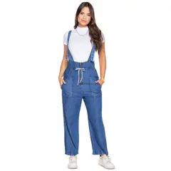 ATYPICAL - Overall Largo Mujer Azul 89116