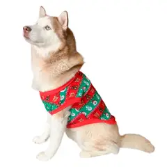 SHELL - Suéter De Felpa Navideño Buzo Para Perro Gato Talla m