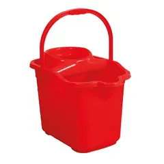 TRIPLE CLEAN - Balde Escurridor 22 Litros Rojo