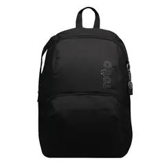TOTTO - Morral Universitario Ometto Negro Unisex Con Organizador
