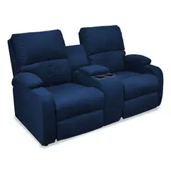 MICA - Sofá Reclinable Moderno en Microfibra 2 Puestos New Rest 163 x 95 x 92 cm