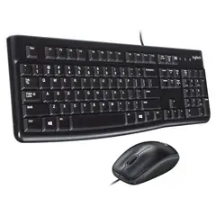 LOGITECH - Teclado Y Mouse Mk120 En Español Conexión Usb