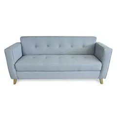 ELITE LIVING - Sofá 3 Puestos Tela Seúl - Mueble - Mueble