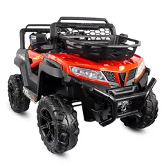 PRINSEL - Carro Eléctrico Niño Midnight Llanta En Goma Rojo