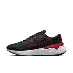 NIKE - TENIS HOMBRE RENEW RUN 4 NEGRO ROJO