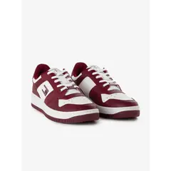 TOMMY HILFIGER - Tenis En Piel De Gran Calidad Hombre Rojo