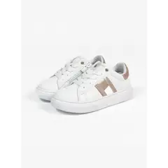 TOMMY HILFIGER - Tenis Casual Para Niña Blanco