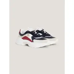 TOMMY HILFIGER - Tenis Estilo Running Cuero Para Mujer