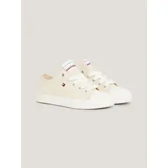 TOMMY HILFIGER - Tenis Casual Para Niño Beige