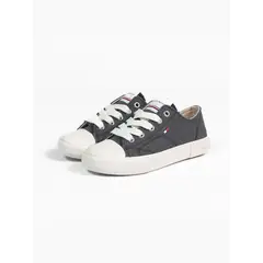 TOMMY HILFIGER - Tenis Casual Para Niño Negro
