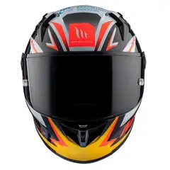 MT HELMETS - KRE+ CARBON ACOSTA A37 AZUL MATE TALLA XL.---_.