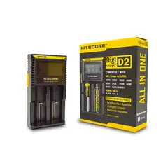 GENERICO - Cargador Universal Baterías Cilíndricas Litio NiMH NiCd LiFePO4