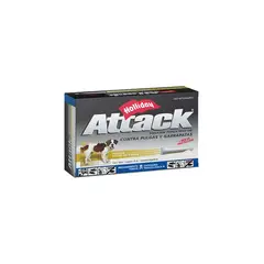 HOLLIDAY - Attack Perros Pipeta Control Pulgas Garrapatas 6ml
