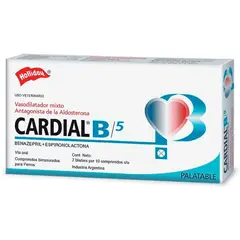 HOLLIDAY - Cardial B 5mg 20 Comprimidos