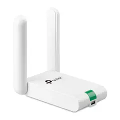 TP LINK - Adaptador de Red TPLINK N de Alta Ganancia USB 300Mbps, 2.4 GHz