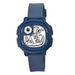 DAYOSHOP - Reloj Impermeable Niña Niños Digital Paisaje Luz Estuche