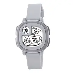DAYOSHOP - Reloj Impermeable Niña Niños Digital Paisaje Luz Estuche