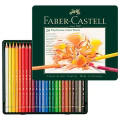 GENERICO - Faber-castell Juego X24 Colores Polychromos Profesionales