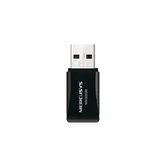 MERCUSYS - Adaptador Mini USB 2.0 inalámbrico de 300Mbps