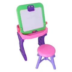 GENERICO - Mesa Escritorio Pupitre Tablero Acrílico 2 En 1 + Silla Niña