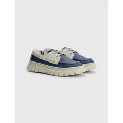 TOMMY HILFIGER - Mocasines Th De Cuero Para Niño