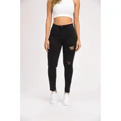 ZIPORA JEANS WEAR - JEANS MUJER NEGRO ZIPORA COSMIC