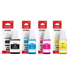 CANON - Kit tinta ORIGINAL GL-190 PIXMA G3110/G2110 70ML BK-C-M-Y
