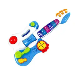 KIDSHOP - Guitarra Eléctrica De Juguete Niños AZUL He0501
