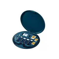 SHENGSHOU - Kit Data Para Viajes Adaptador Carga Celulares Universal Usb
