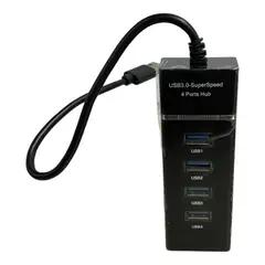 GENERICO - Hub 4 Multipuertos Usb 3.0
