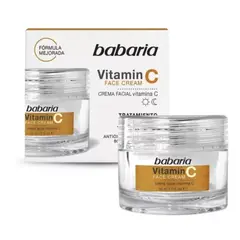 BABARIA - Crema Facial Vitamina C 50ml Tratamiento Antioxidante