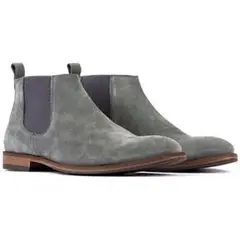 OVERSTATE - Bota Estilo Chelsea en Cuero Para Hombre CA-5482-1084ov Gris