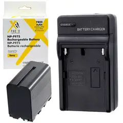 XIT PHOTO - Cargador + bateria npf-970 para sony hdr-fx1000 fx7 ax2000 hvrhd1000.