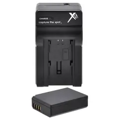 XIT PHOTO - Cargador y batería lp-e10 para cámaras canon t3 t5 t6 1100d 1200d