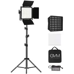 GENERICO - Luz de estudio gvm 800d rgb panel led profesional