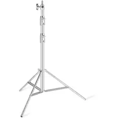 GENERICO - Tripode Profesional de Luz 280cm Cromado para Iluminacion Studio Softbox Flash Sombrilla