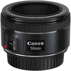 CANON - Lente ef 50mm f/1.8 stm negro.