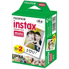 FUJIFILM - Película instax mini instantánea papel fotografía 20 unidades