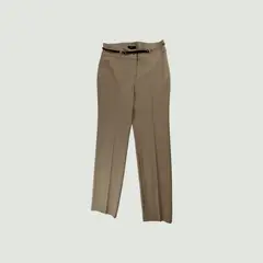 L Y H - Pantalon Para Mujer Beige Marca L&H