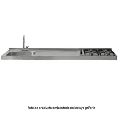 CHALLENGER - Mesón Inoxidable MI1184 EI C - Acero