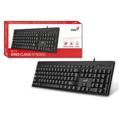 GENIUS - Teclado Clasico KB-116 Alambrico Español