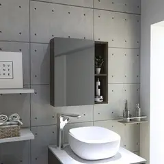 RTA MUEBLES - Gabinete de baño Labelle coñac 49,7x45x1 glc 4573