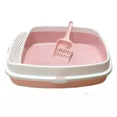WOOD PETS - ARENERA BAÑO GRANDE CON PALA