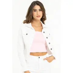 RAGGED - Chaqueta denim blanco Blanco