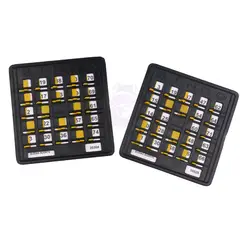 GENERICO - Tablas Plásticas Para Bingo Profesional Negras…