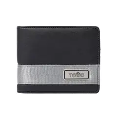 TOTTO - Billetera Vlideri 2.0 Gris pequeña