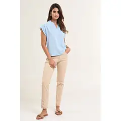 RAGGED - Pantalon almeida Beige claro