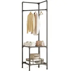 GENERICO - Perchero esquinero negro grande