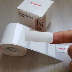 NIIMBOT - 3x Rollos de etiquetas 50x15mm blanco para impresoras